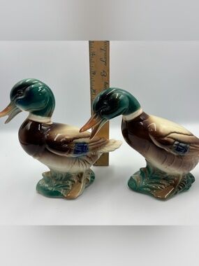 Pair Of Ceramic Ducks
